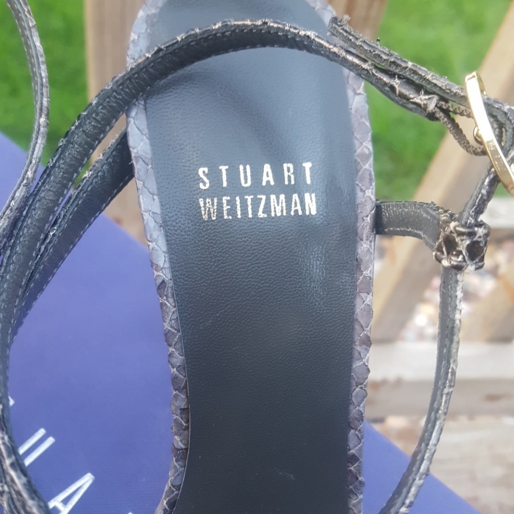 Stuart Weitzman Python Stilettos Nwot - image 4